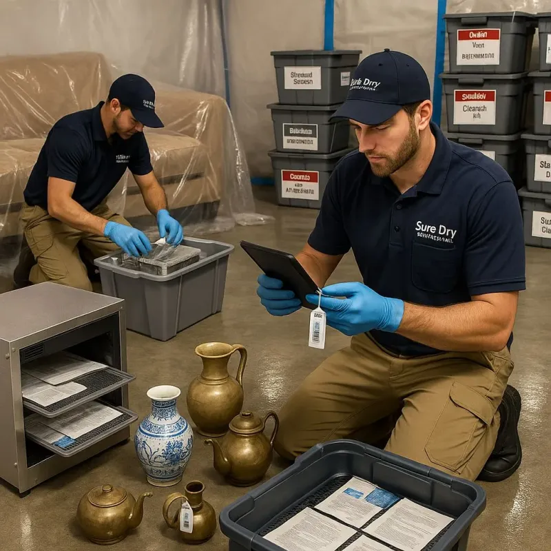 Content Protection and Restoration process in Zephyrhills West, FL